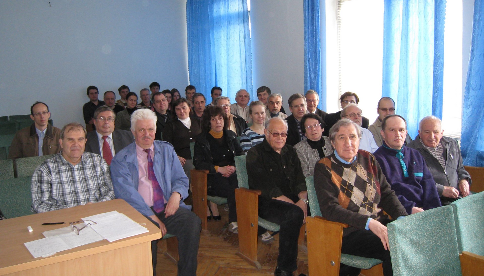 Employees of the department of theoretical physics