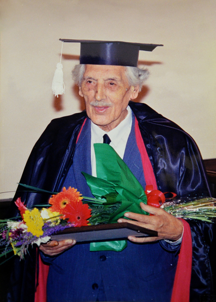 In 2000 Kharkiv University conferred the title of Honorary Doctor to A.V. Pogorelov